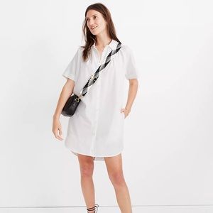 Madewell Raglan-Sleeve Shirtdress